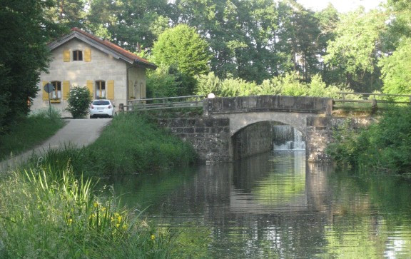 Die Schleuse in Pfeifferhütte