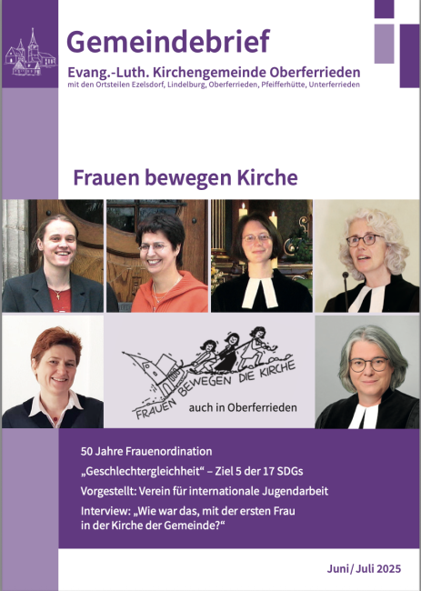 Frauen im Dienst der Kirchengemeinde Oberferrieden